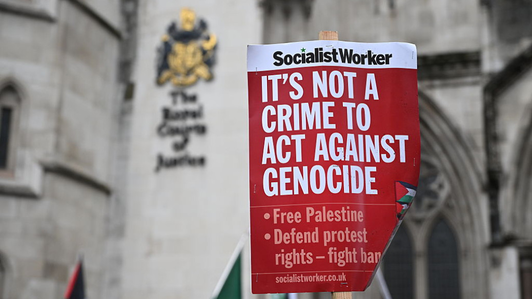 UK Court of Appeal upholds ban on Palestine Action 
