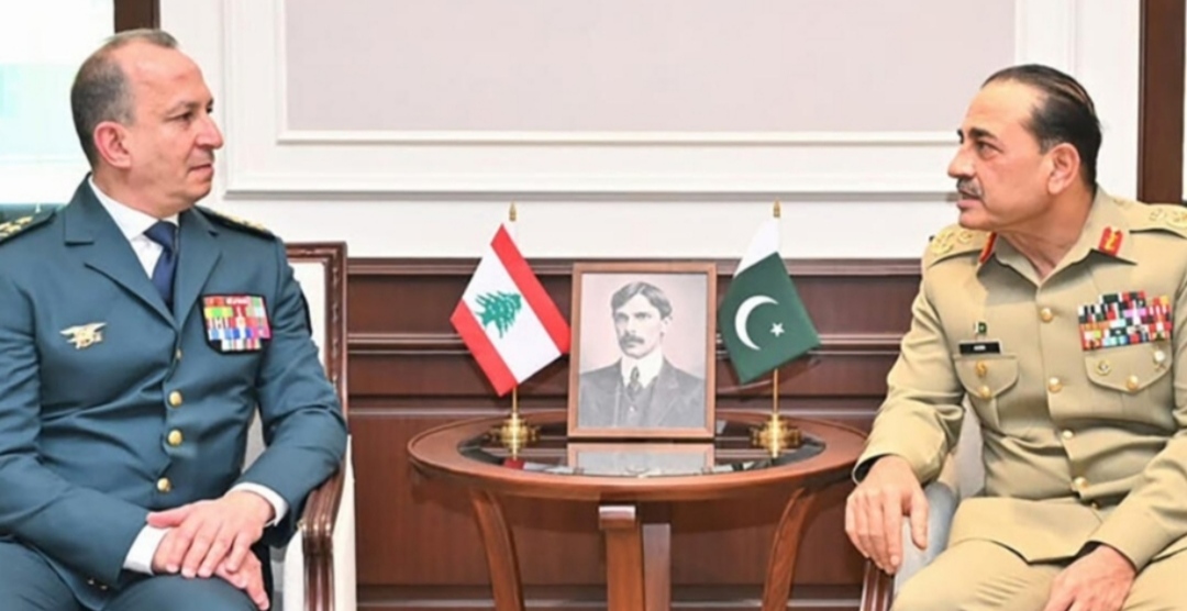 Lebanese army chief visit Pakistan