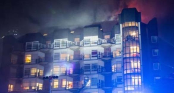  Two dead and thirty injured as fire broke out in hospital in Germany 