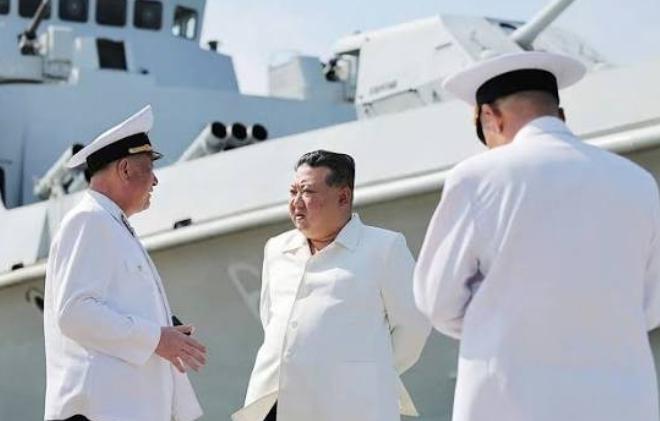 Kim Jong Un Supervised test of nuclear capable cruise missile 