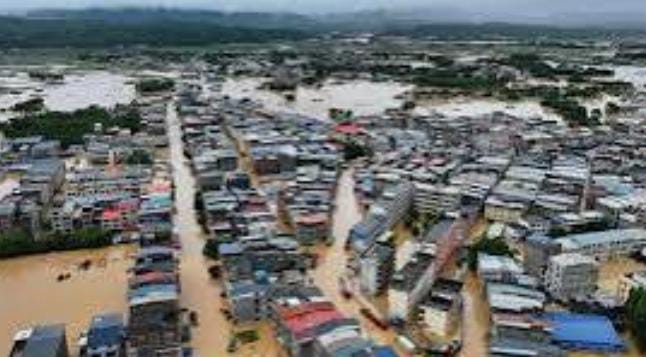 Typhoon leaves at least 17 dead as floods and tornadoes hit parts of China