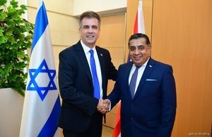 UK’s Minister of State for the Middle East on his first official visit to Israel