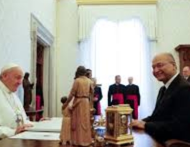 Pope backs Iraqi call for its sovereignty to be respected