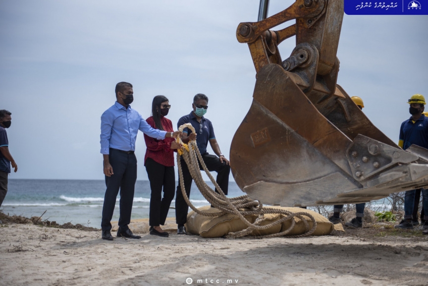 Maldives: MTCC started working on two projects in Addu