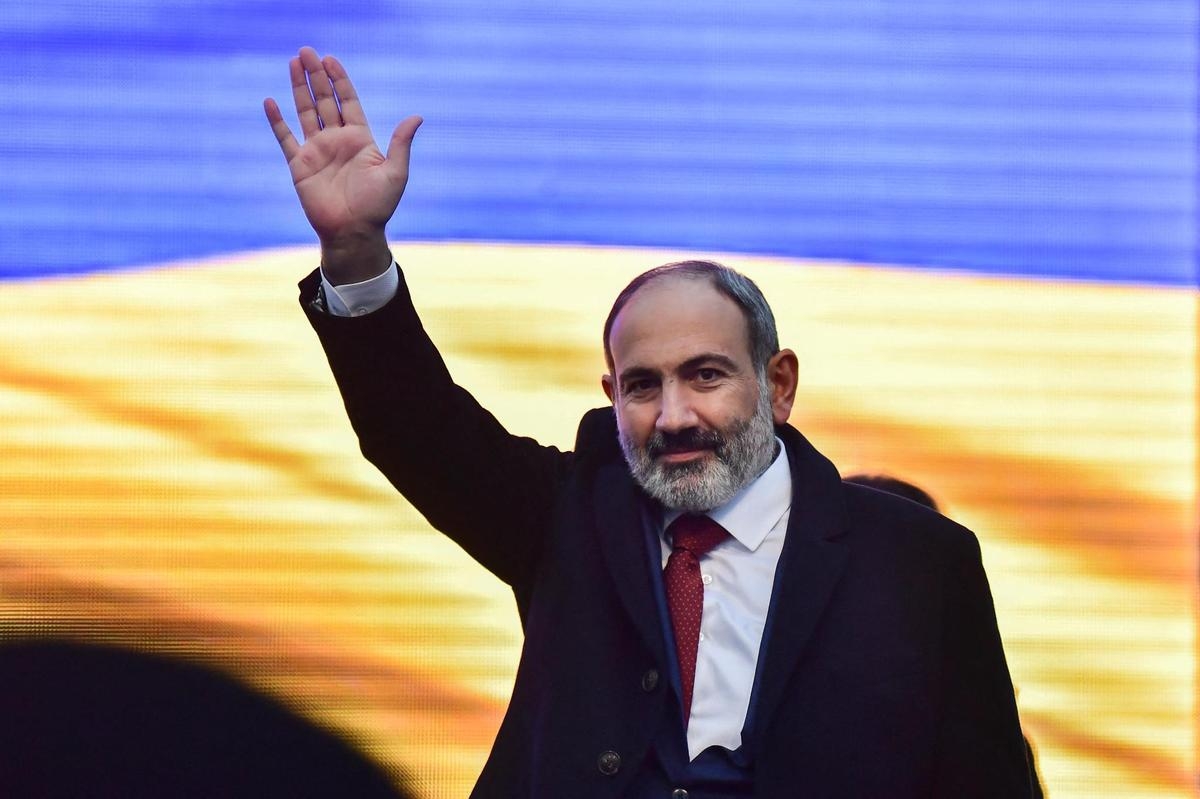 Armenian PM Pashinyan announced his resignation in April