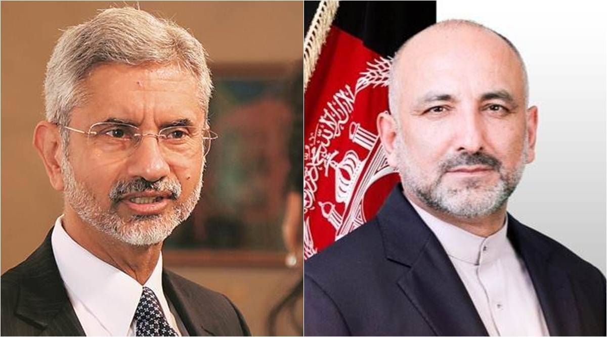 Afghan Minister of Foreign Affairs visited his Indian counterpart
