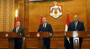 Jordanian, Egyptian and Iraqi foreign ministers discuss opportunities for trilateral cooperation