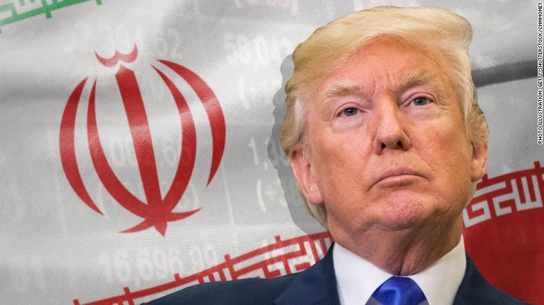Trump warns Iranian supreme leader to be 'very careful with his words'
