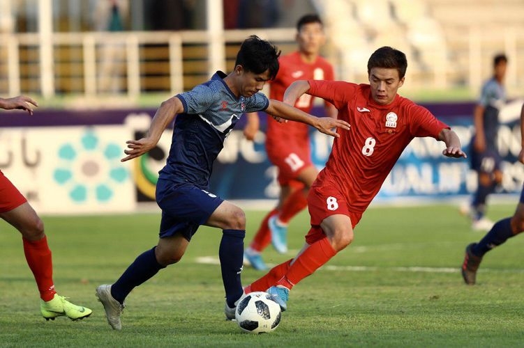 Kyrgyzstan’s national football team draws tie with team from Nepal