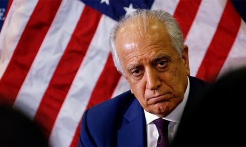 US peace envoy Zalmay Khalilzad: US Agrees to Reduce Operations
