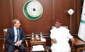 OIC chief meets French Ambassador to Saudi Arabia