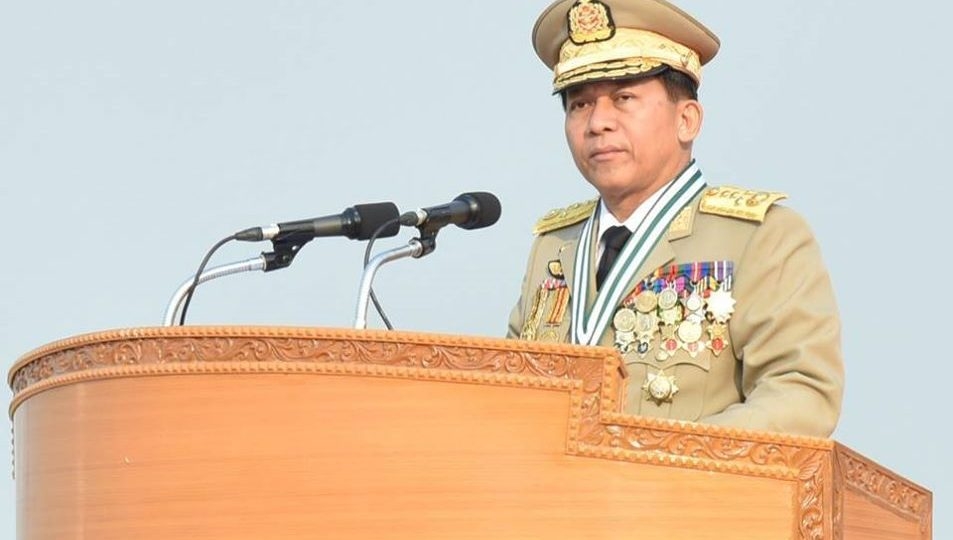 Myanmar Commander in Chief urges citizens to safeguard the constitution