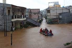 Death toll from Indonesian floods rose to 55, Indonesian disaster agency estimated
