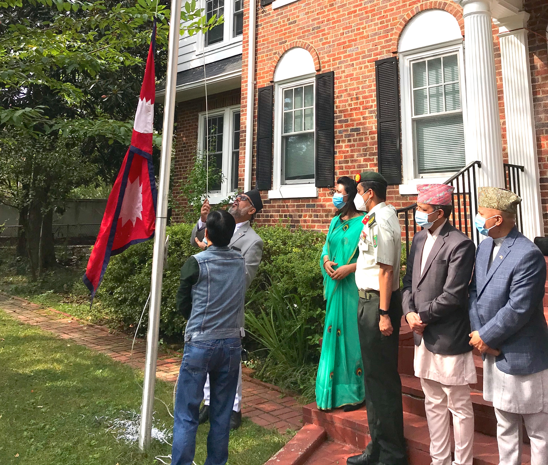Nepal Embassy in the U. S. issued a statement against an upsurge in the violence on discrimination