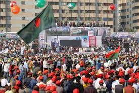 Political unrest in Bangladesh led the country to the destruction